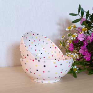 Cuenquito auxiliar "dots" multicolor