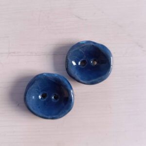 2 botones 2.5cm Azul
