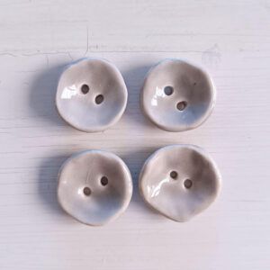4 botones 3cm Gris