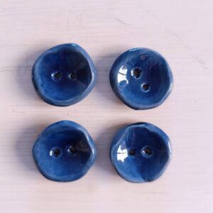 4 botones 3cm Azul 1