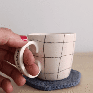 Taza pequeña "rayas"